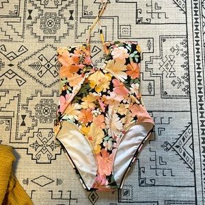 Women’s colorful swimsuit